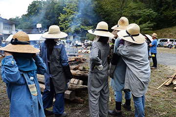 秋の縄文野焼き祭り（平成２９年度）