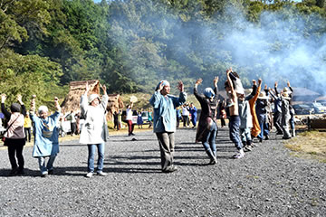 秋の縄文野焼き祭り（平成２９年度）