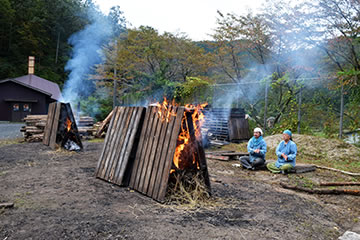秋の縄文野焼き祭り（平成３０年度）