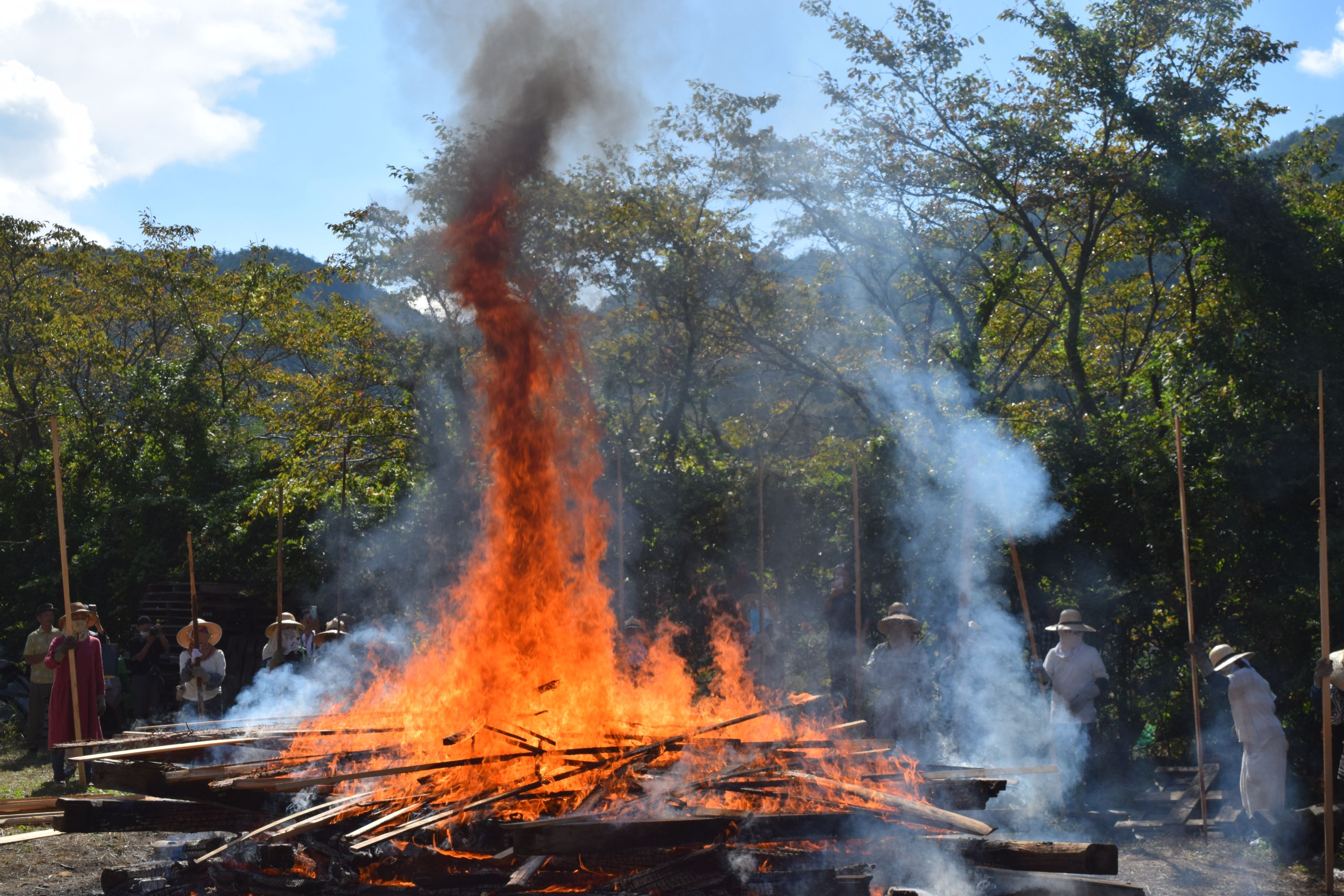 秋の縄文野焼き祭り(令和7年度)