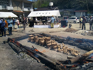 春の縄文野焼き祭り（平成２５年度）