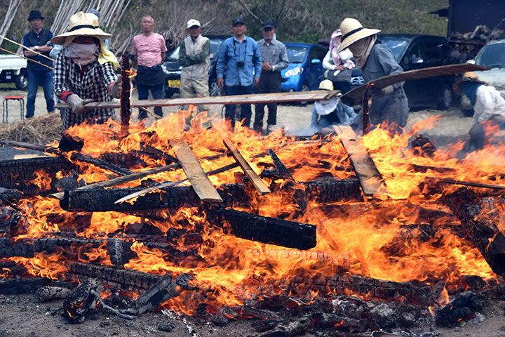 春の縄文野焼き祭り（平成２９年度）